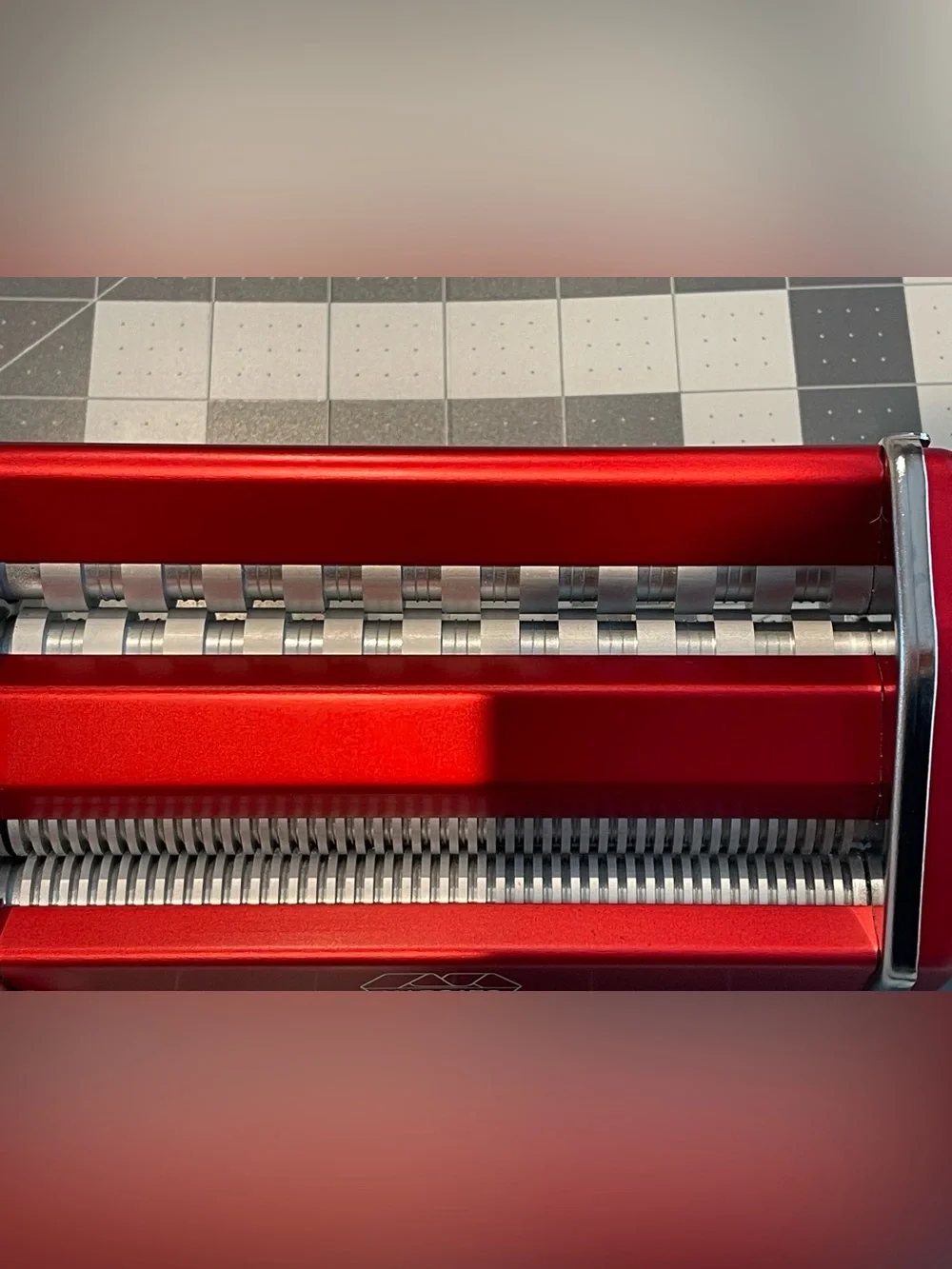 Marcato Atlas 150 Double Cutter Attachment RED Pasta Machine Part Made Italy